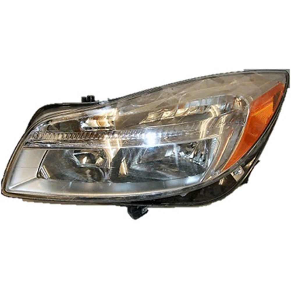 Front Left Driver Side Halogen Headlight Assembly 2011-2013 Buick Regal