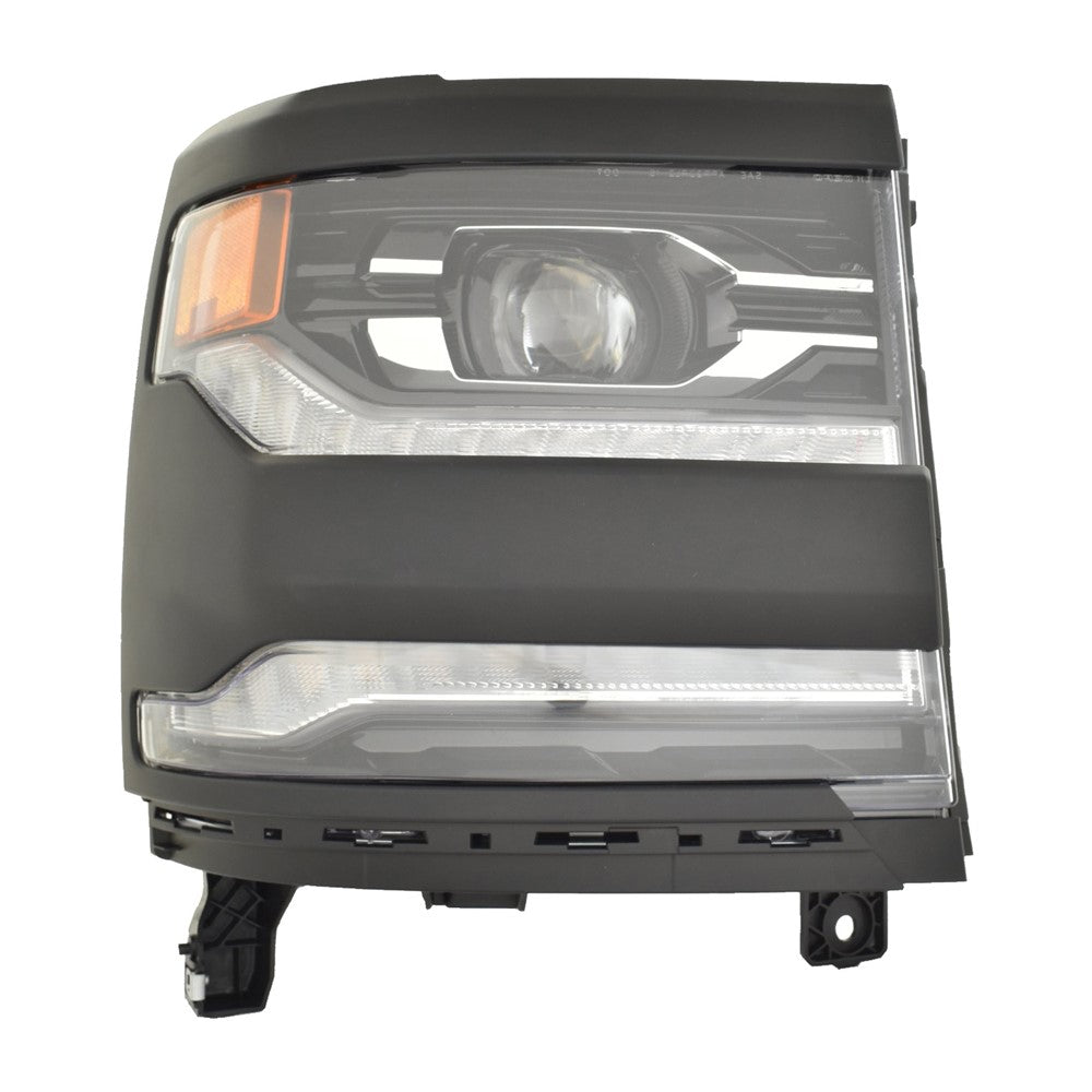 Front Left Driver Side Led Headlight Assembly 2016-2018 Chevrolet Silverado 1500