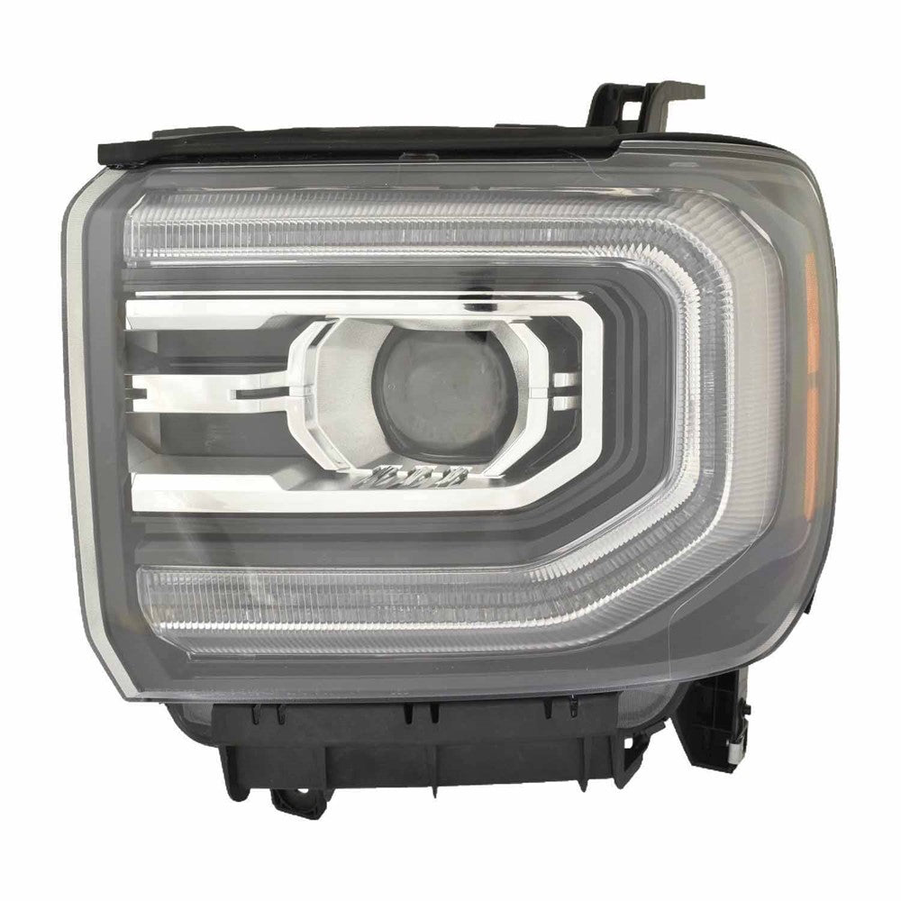Front Left Driver Side Led Headlight Assembly 2016-2018 Gmc Sierra 1500