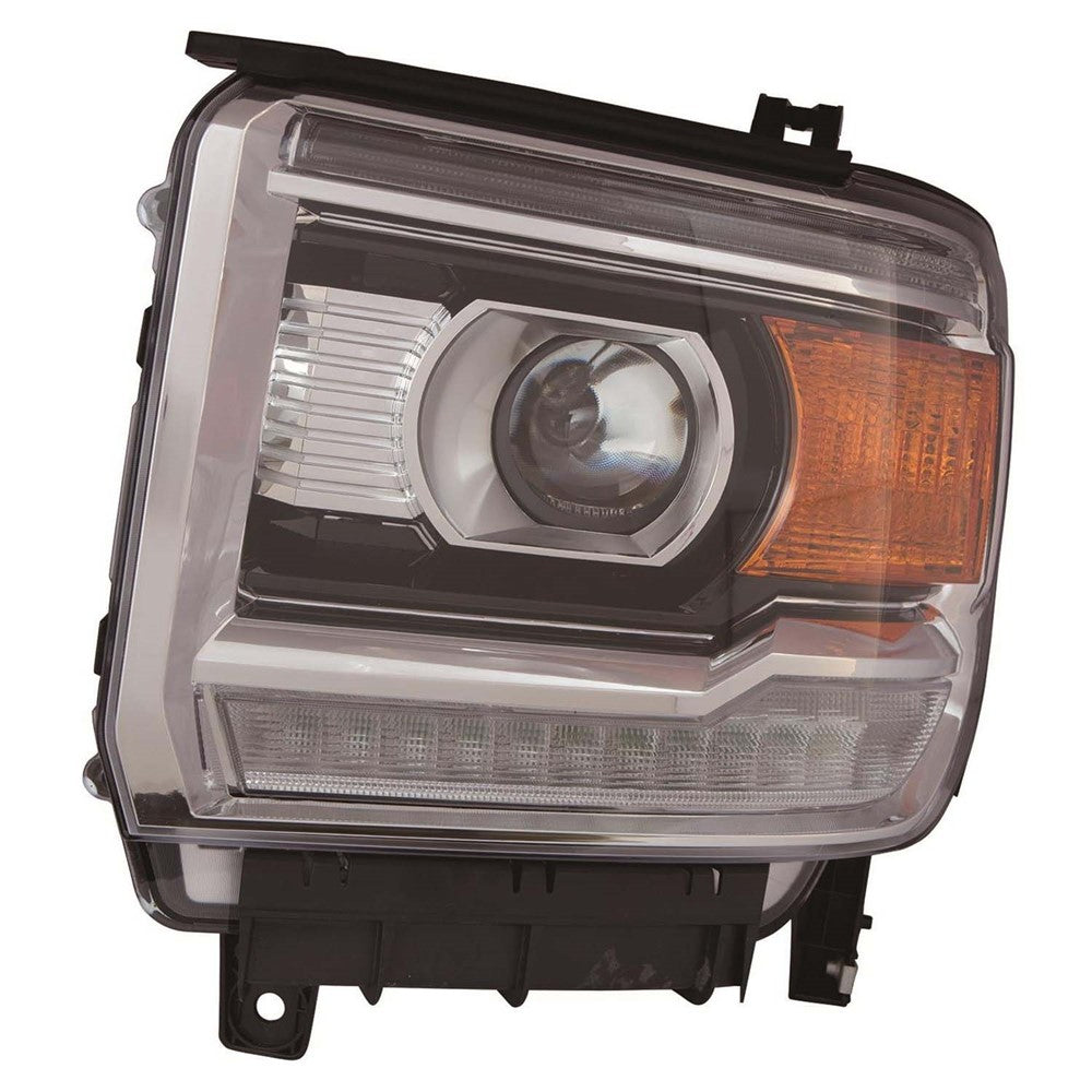 Front Left Driver Side Hid Headlight Assembly 2016-2019 Gmc Sierra 2500 Hd, Sierra 3500 Hd