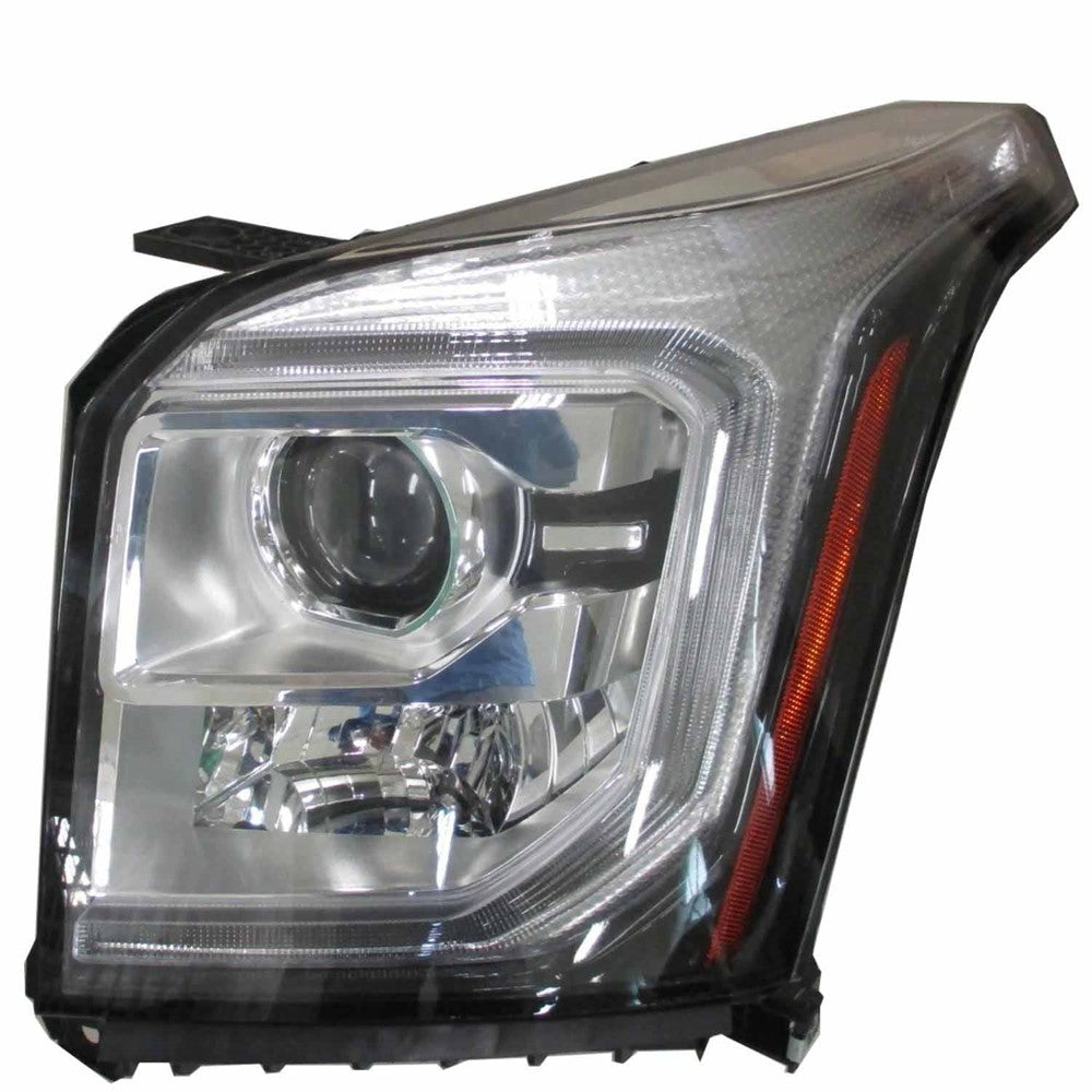 Front Left Driver Side Halogen Headlight Assembly 2017-2020 Gmc Yukon, Yukon Xl