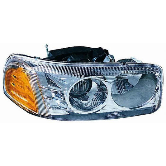 Front Right Passenger Side Headlight Assembly 2001-2007 Gmc Sierra 1500, Sierra 1500 Hd, Sierra 2500, Sierra 2500 Hd, Sierra 3500, Yukon