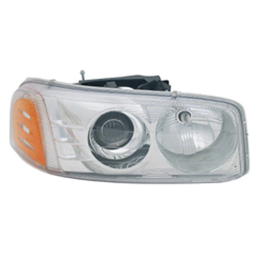 Front Right Passenger Side Headlight Assembly 2001-2007 Gmc Sierra 1500, Sierra 1500 Hd, Sierra 2500, Sierra 2500 Hd, Sierra 3500, Yukon