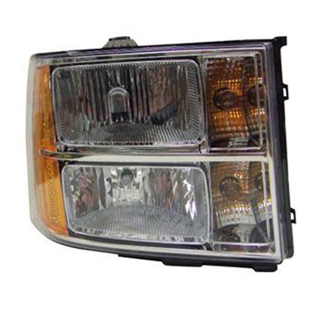 Front Right Passenger Side Headlight Assembly 2007-2014 Gmc Sierra 1500, Sierra 1500 Classic, Sierra 1500 Hd Classic, Sierra 2500 Hd
