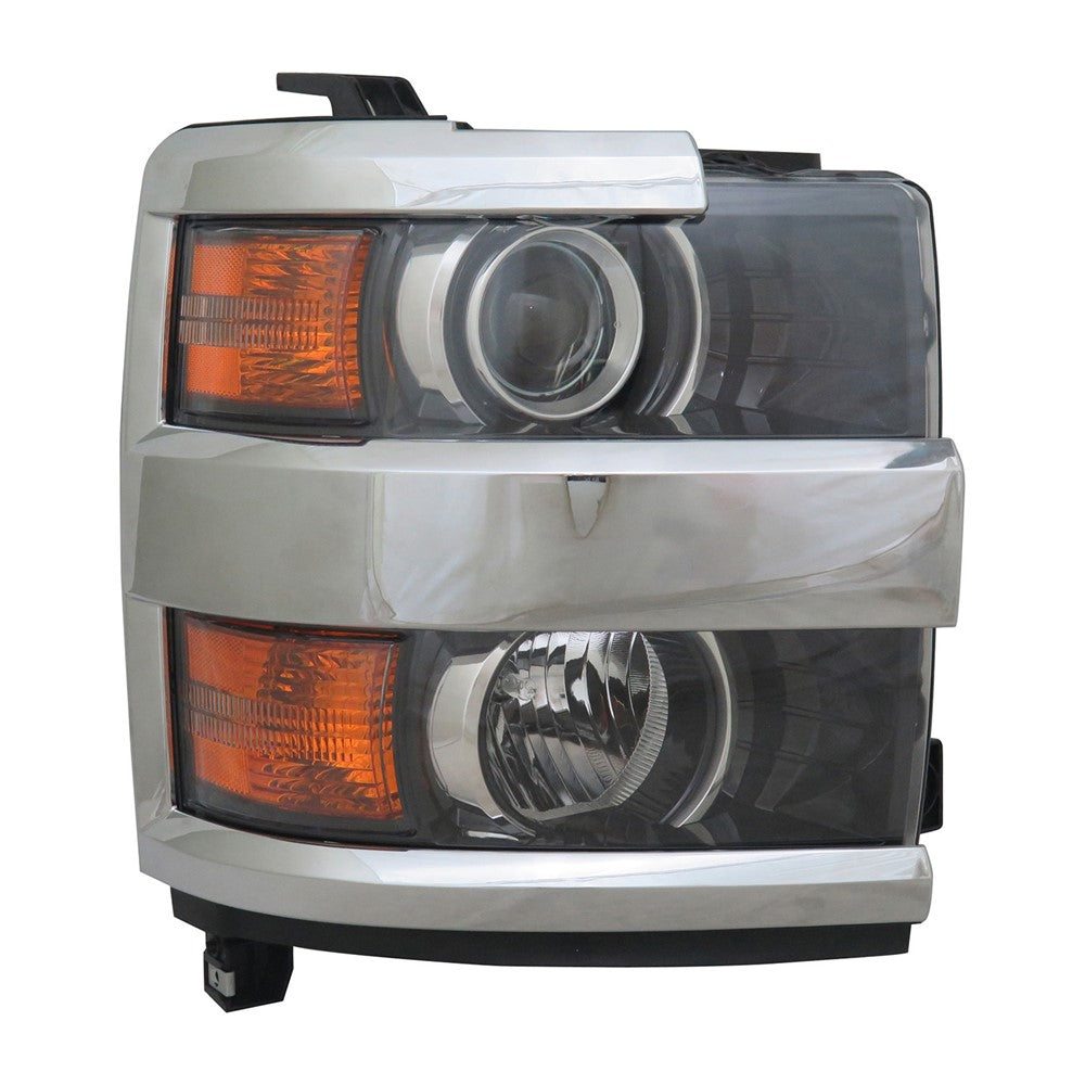 Front Right Passenger Side Headlight Assembly 2015-2019 Chevrolet Silverado 2500 Hd, Silverado 3500 Hd