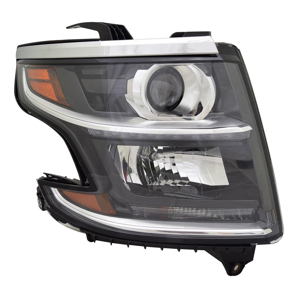 Front Right Passenger Side Halogen Headlight Assembly 2018-2020 Chevrolet Suburban, Tahoe