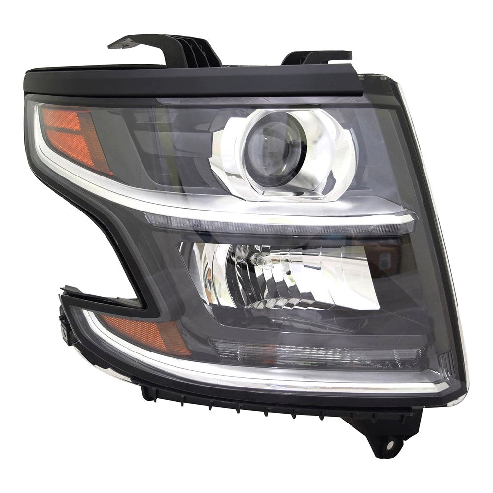 Front Right Passenger Side Halogen Headlight Assembly 2018-2020 Chevrolet Suburban, Tahoe