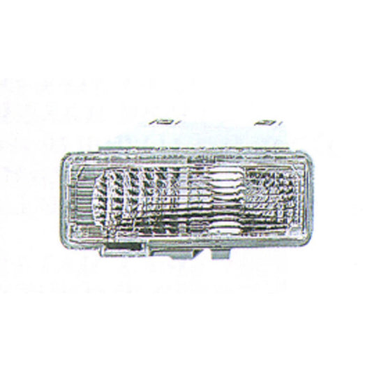 Left Driver Side Turn Signal Parking Light Lens And Housing 1994-1997 Chevrolet S10 & Gmc Sonoma, Jimmy & Oldsmobile Bravada