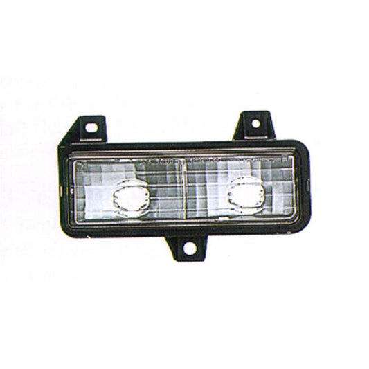 Front Left Driver Side Front Parking Signal Light Assembly 1989-1996 Chevrolet Blazer, Pickup_chevy_fullsize_r/V, C1500, C2500, C3500 & Gmc Jimmy