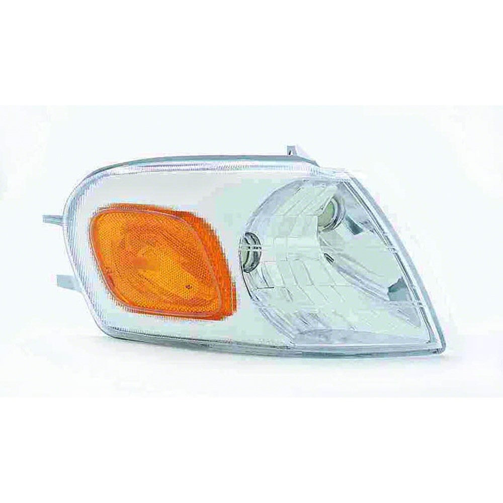 Left Driver Side Park Lamp Lens And Housing 1997-2005 Chevrolet Venture & Oldsmobile Silhouette & Pontiac Transport, Montana