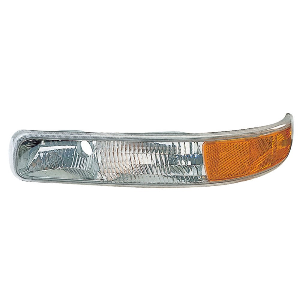 Front Right Front Passenger Side Turn Signal Park Side Marker Light Lens And Housing 1999-2006 Chevrolet Silverado 1500, Silverado 2500
