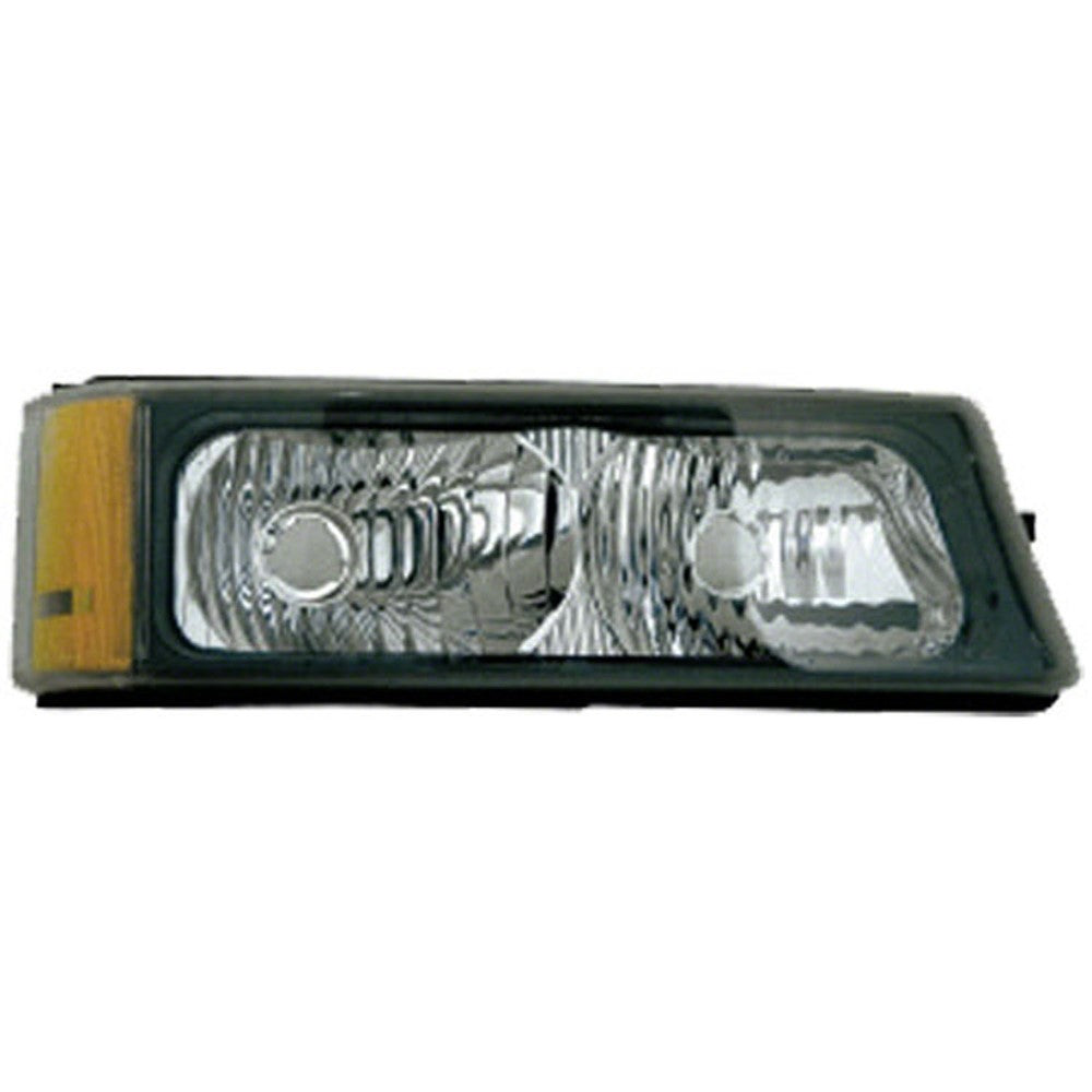 Right Passenger Side Parking Signal Driving Light 2003-2007 Chevrolet Avalanche, Silverado 1500, Silverado 2500, Silverado 1500 Hd, Silverado 2500 Hd