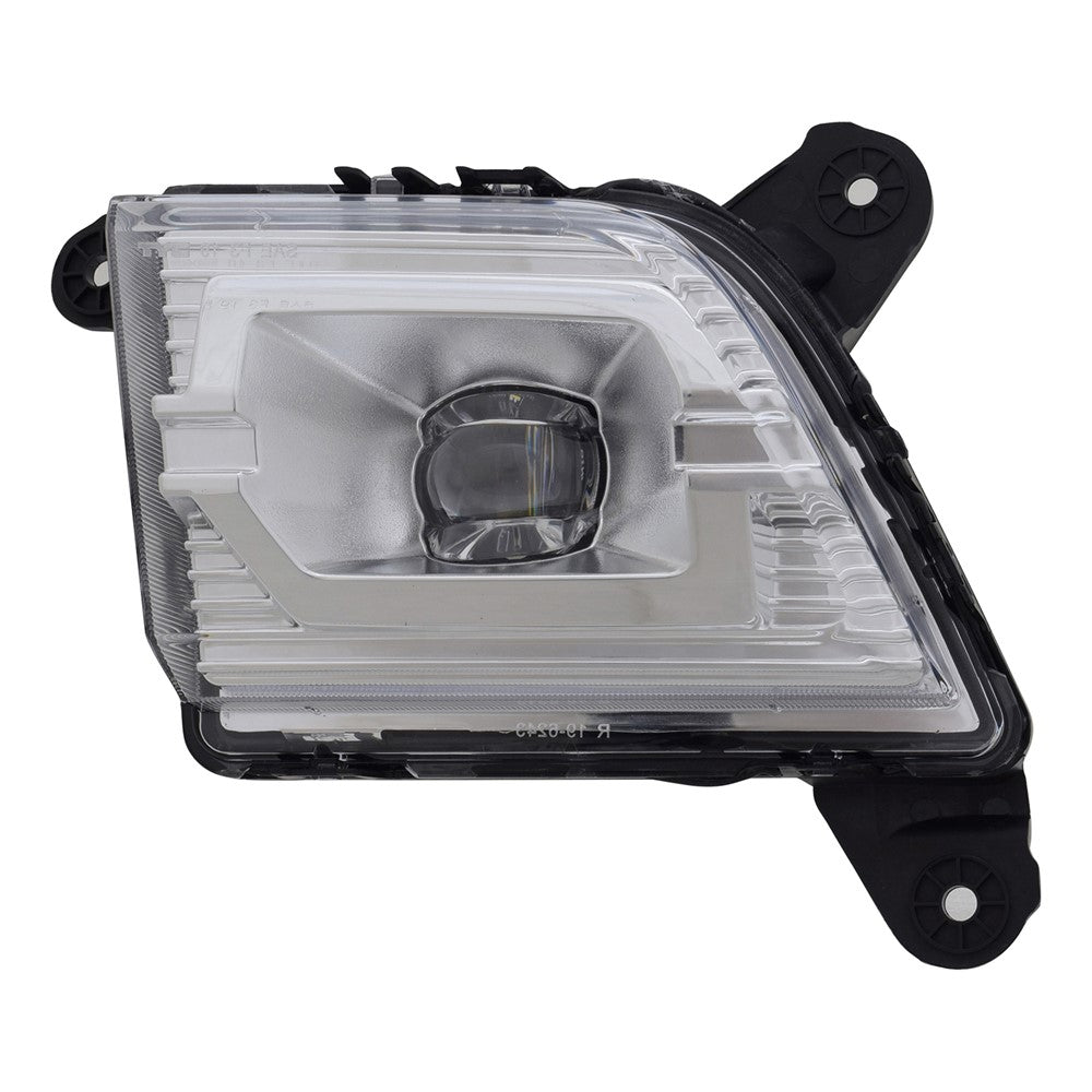 Front Left Driver Side Fog Light Assembly 2019-2023 Chevrolet Silverado 1500, Silverado 1500 Ld, Silverado 2500 Hd, Silverado 3500 Hd