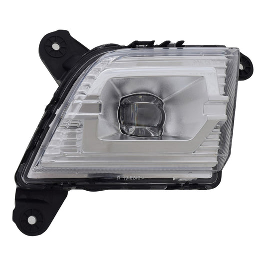 Front Right Passenger Side Fog Light Assembly 2019-2023 Chevrolet Silverado 1500, Silverado 1500 Ld, Silverado 2500 Hd, Silverado 3500 Hd