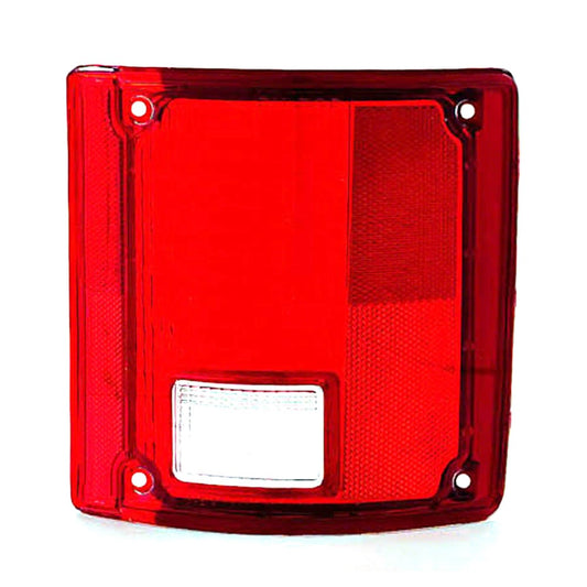 Rear Left Driver Side Tail Light Lens 1973-1991 Chevrolet Blazer, C10, C10 Suburban, C1500, C1500 Suburban, C20, C20 Suburban, C2500 & Gmc Jimmy
