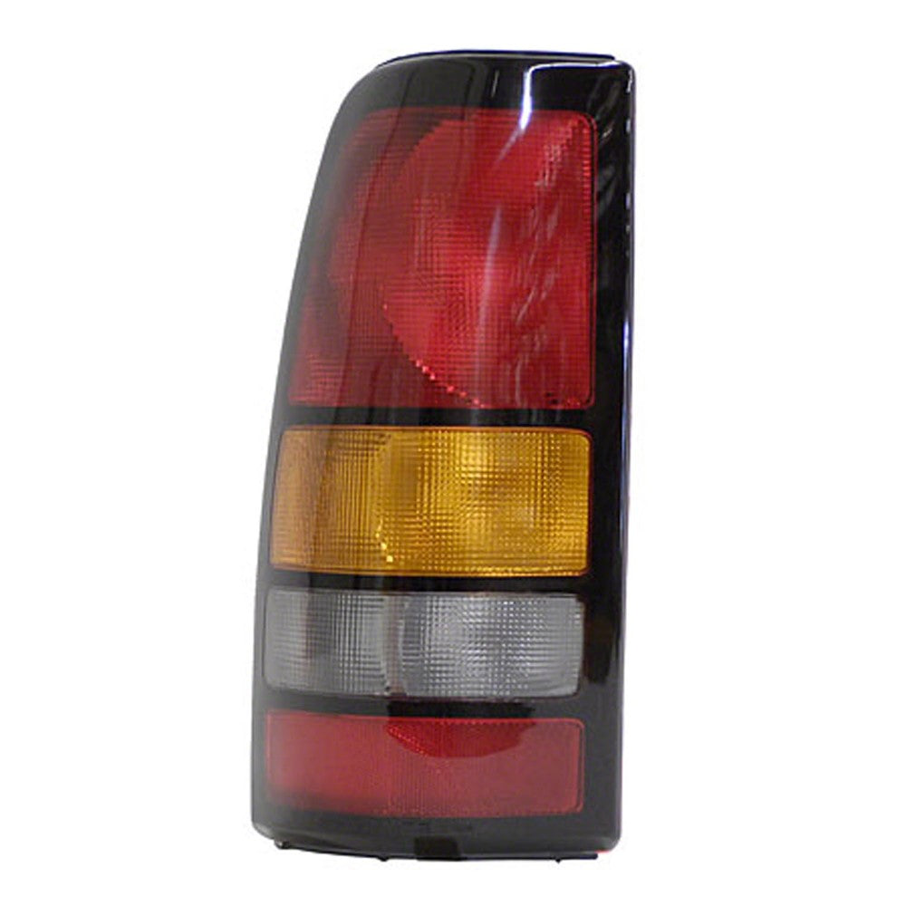 Rear Left Driver Side Tail Light Lens And Housing 2004-2007 Gmc Sierra 1500, Sierra 1500 Hd, Sierra 2500, Sierra 2500 Hd, Sierra 3500