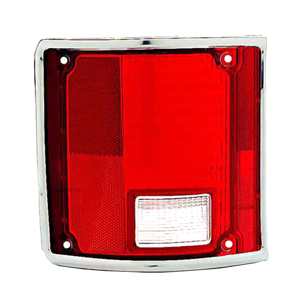Rear Right Passenger Side Tail Light Lens 1973-1991 Chevrolet C10, C10 Suburban, C1500, C1500 Suburban, C20, C20 Suburban, C2500, C2500 Suburban, C30