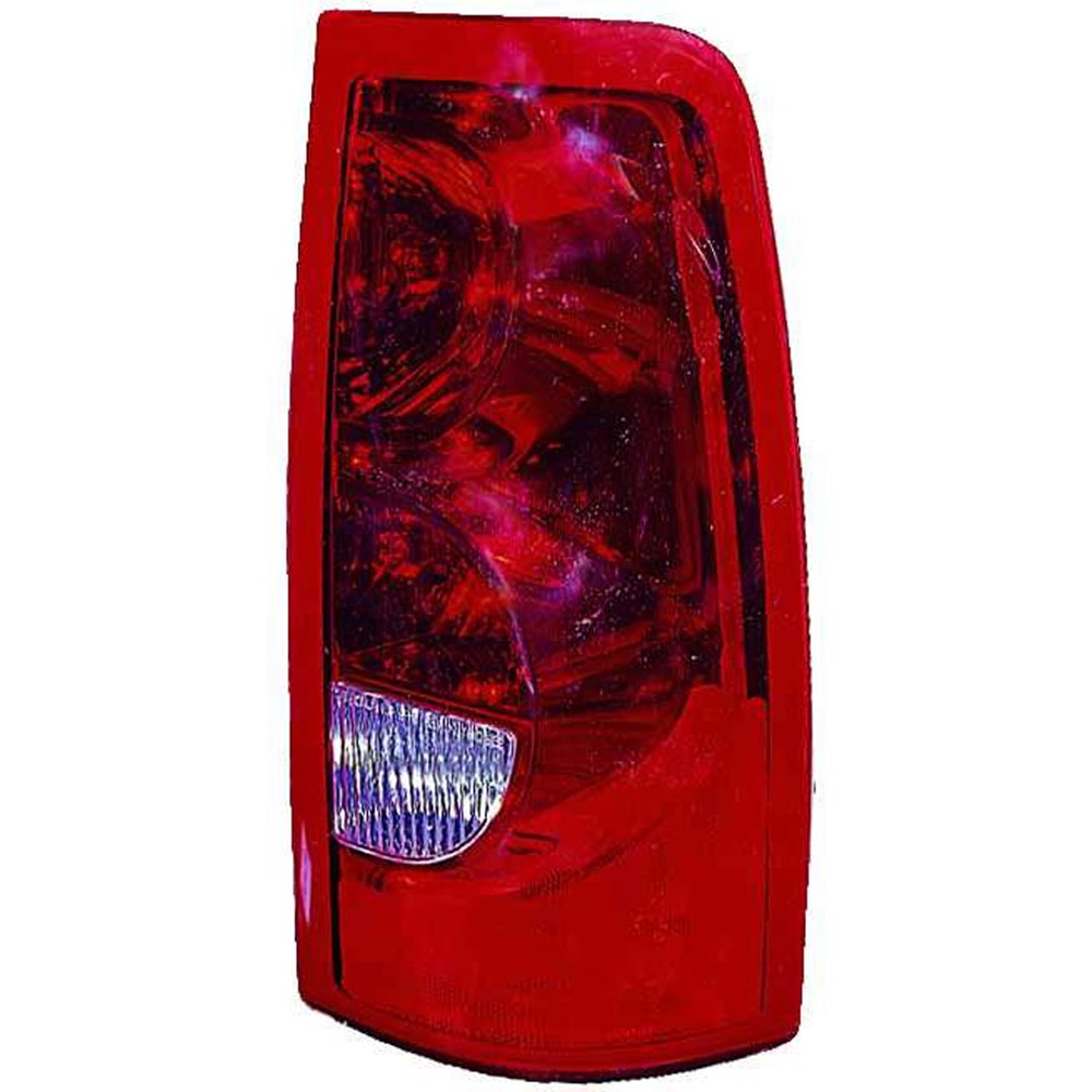 Rear Right Passenger Side Tail Light Lens And Housing 2003 Chevrolet Silverado 1500, Silverado 2500, Silverado 1500 Hd, Silverado 2500 Hd