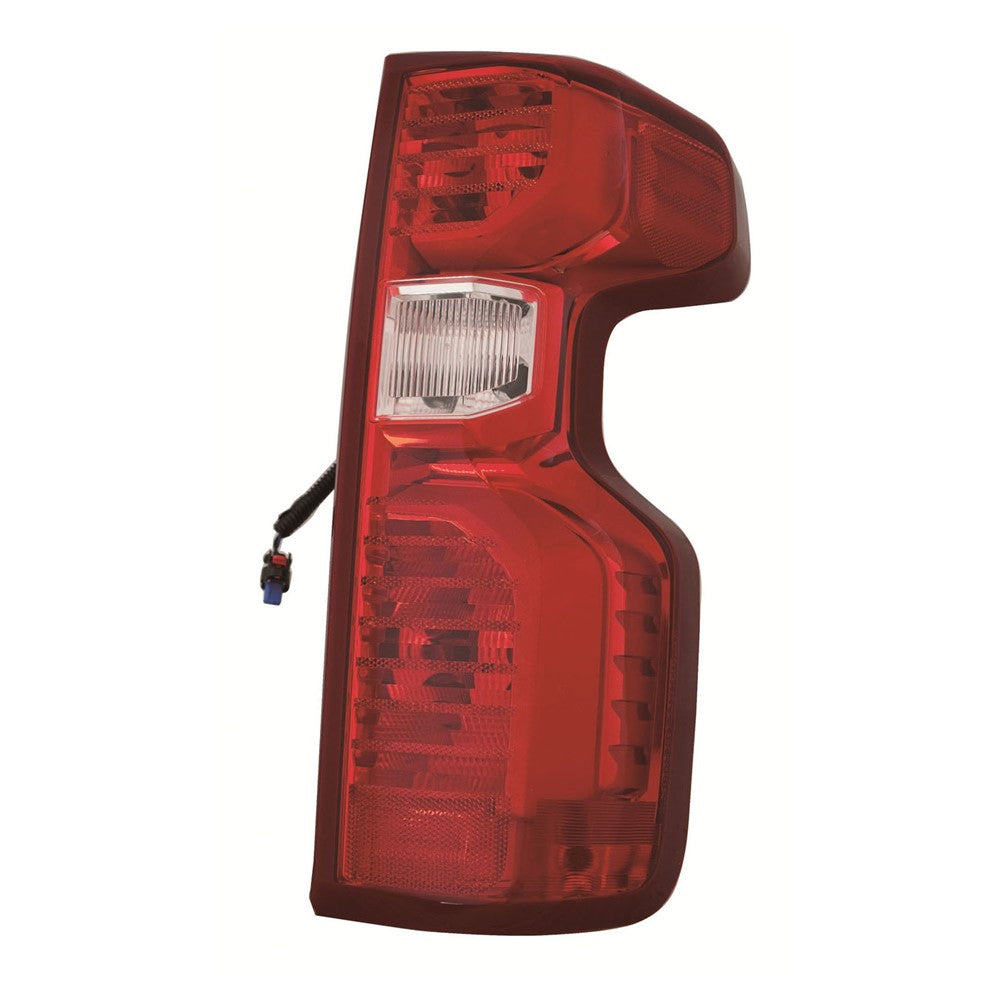 Rear Right Passenger Side Halogen Tail Light Assembly 2019-2025 Chevrolet Silverado 1500, Silverado 1500 Ld, Silverado 1500 Ltd