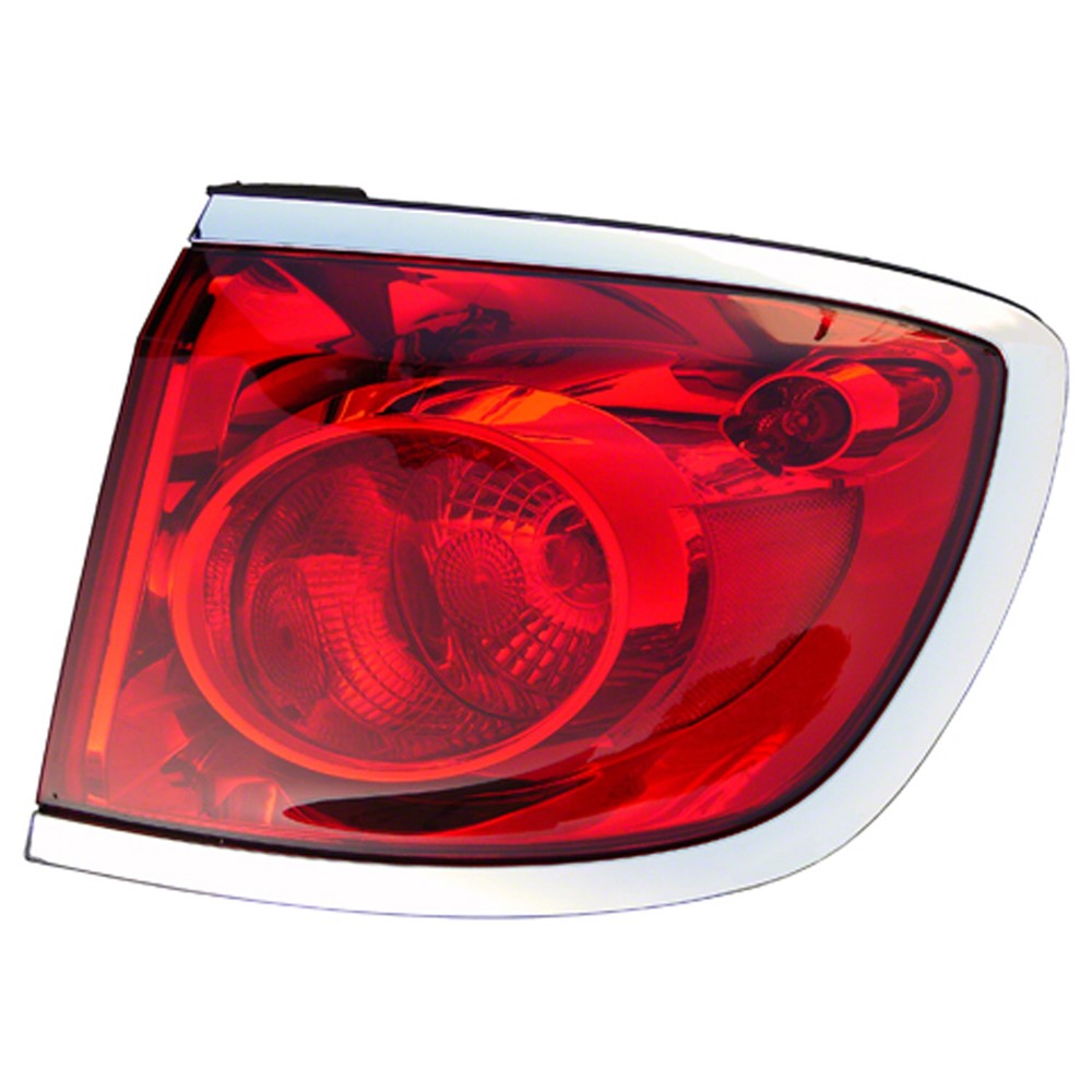 Rear Right Passenger Side Outer Tail Light Assembly 2008-2012 Buick Enclave