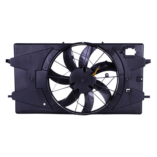 Radiator And Condenser Fan Assembly With One Big Fan 2005-2010 Chevrolet Cobalt & Pontiac Pursuit, G5