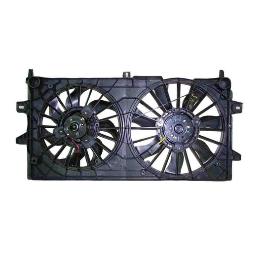 Dual Radiator Fan Assembly 2005-2011 Buick Allure, Lacrosse & Chevrolet Impala, Monte Carlo