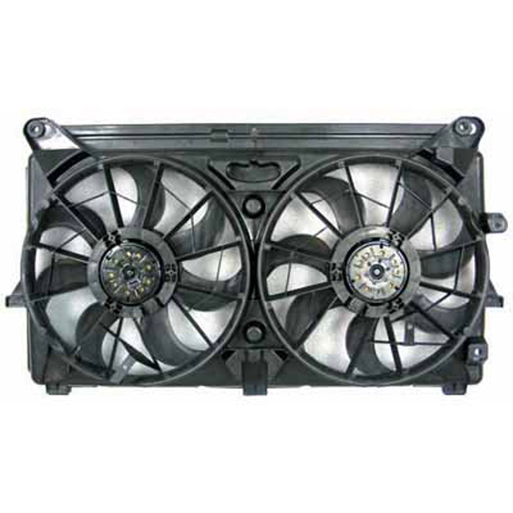 Dual Fan Assembly 2007-2014 Cadillac Escalade Esv, Escalade Ext & Chevrolet Silverado 1500, Silverado 2500 Hd & Gmc Sierra 1500 & Hummer H2