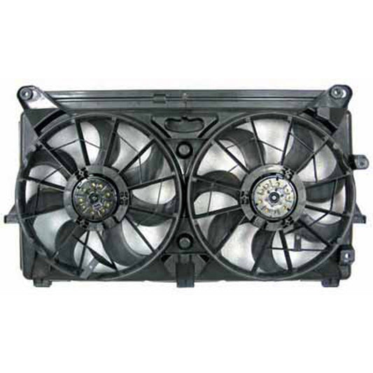 Dual Fan Assembly 2007-2014 Cadillac Escalade Esv, Escalade Ext & Chevrolet Silverado 1500, Silverado 2500 Hd & Gmc Sierra 1500 & Hummer H2
