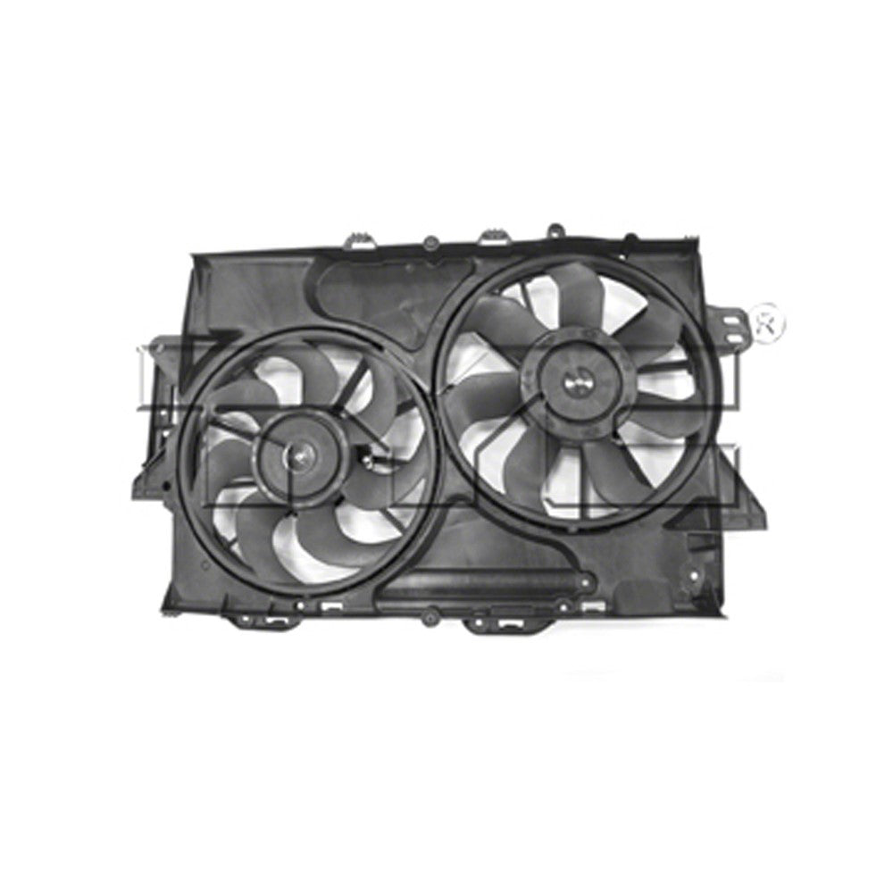 Dual Fan Assembly For Models With 3.4l V6 2008-2009 Chevrolet Equinox & Pontiac Torrent