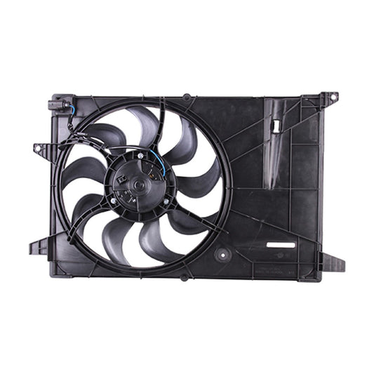 Radiator And Condenser Fan Assembly With One Big Fan 2016-2022 Chevrolet Spark