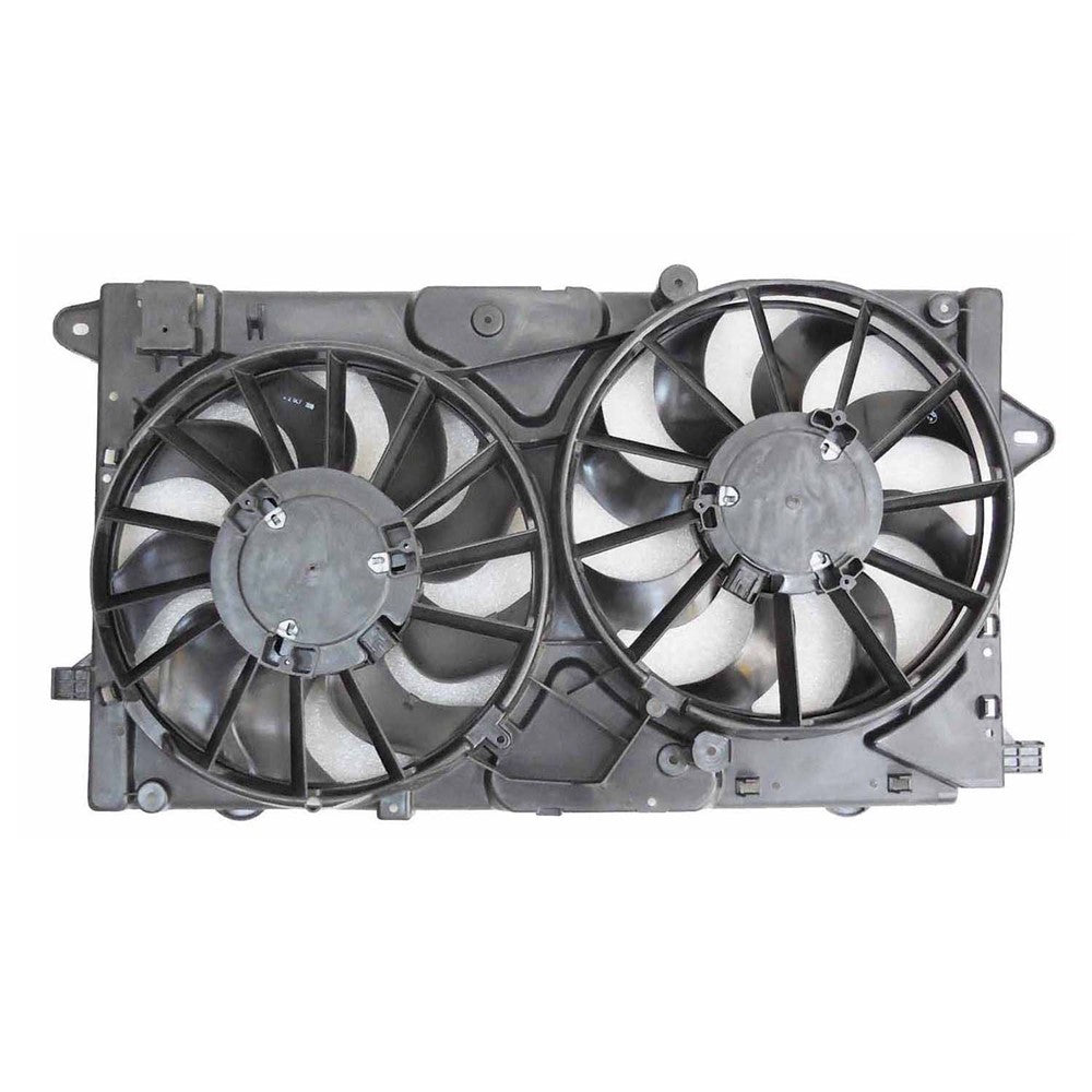 Dual Radiator And Condenser Fan Assembly 2013-2019 Cadillac Xts