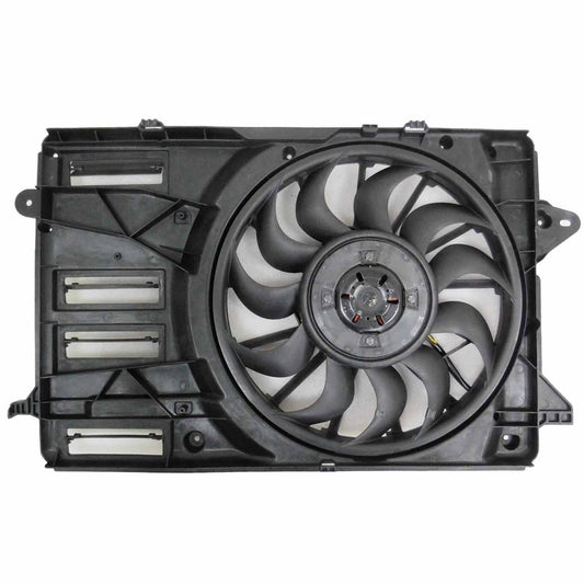 Radiator And Condenser Fan Assembly With One Big Fan 2016-2020 Chevrolet Malibu & Buick Lacrosse