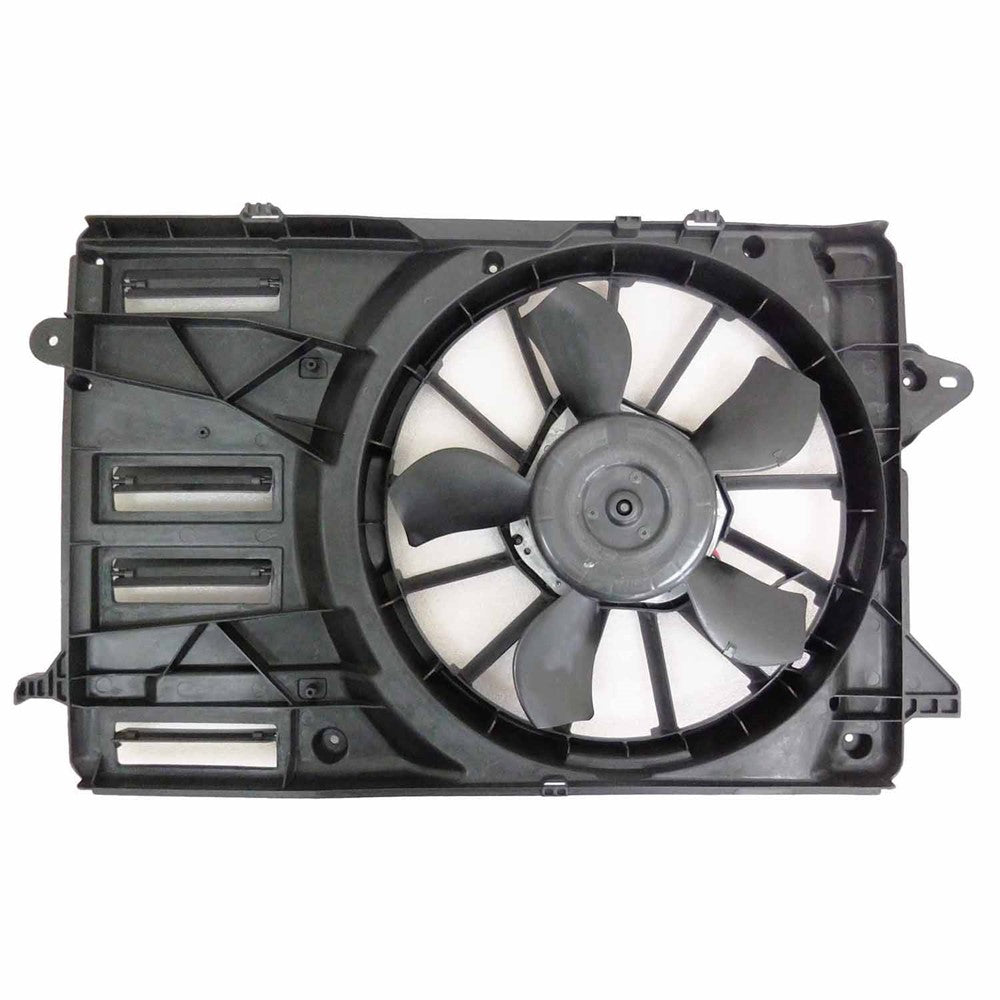 Radiator And Condenser Fan Assembly With One Big Fan 2016-2019 Chevrolet Malibu