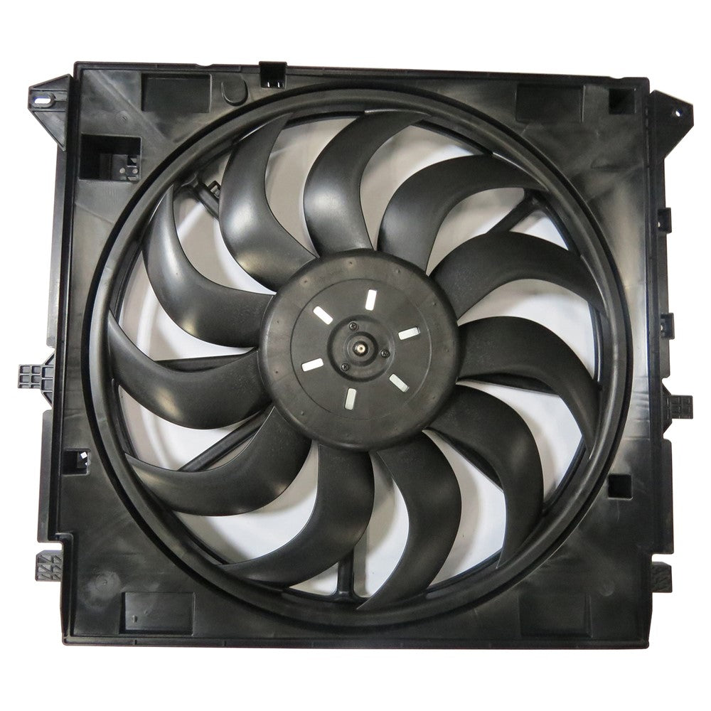 Radiator And Condenser Fan Assembly With One Big Fan 2015-2021 Chevrolet Colorado & Gmc Canyon