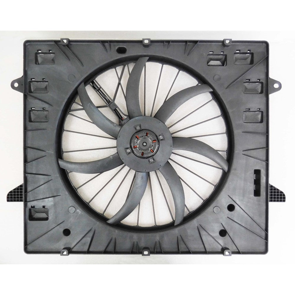 Radiator And Condenser Fan Assembly With One Big Fan 2018-2021 Buick Enclave & Chevrolet Traverse