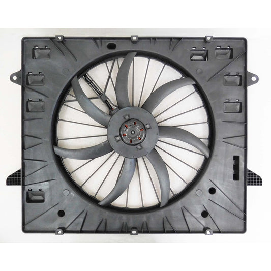 Radiator And Condenser Fan Assembly With One Big Fan 2018-2021 Buick Enclave & Chevrolet Traverse