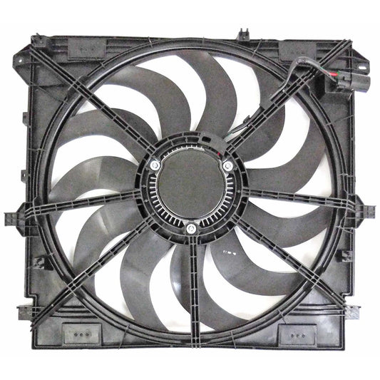 Radiator And Condenser Fan Assembly With One Big Fan 2015-2020 Chevrolet Colorado & Gmc Canyon