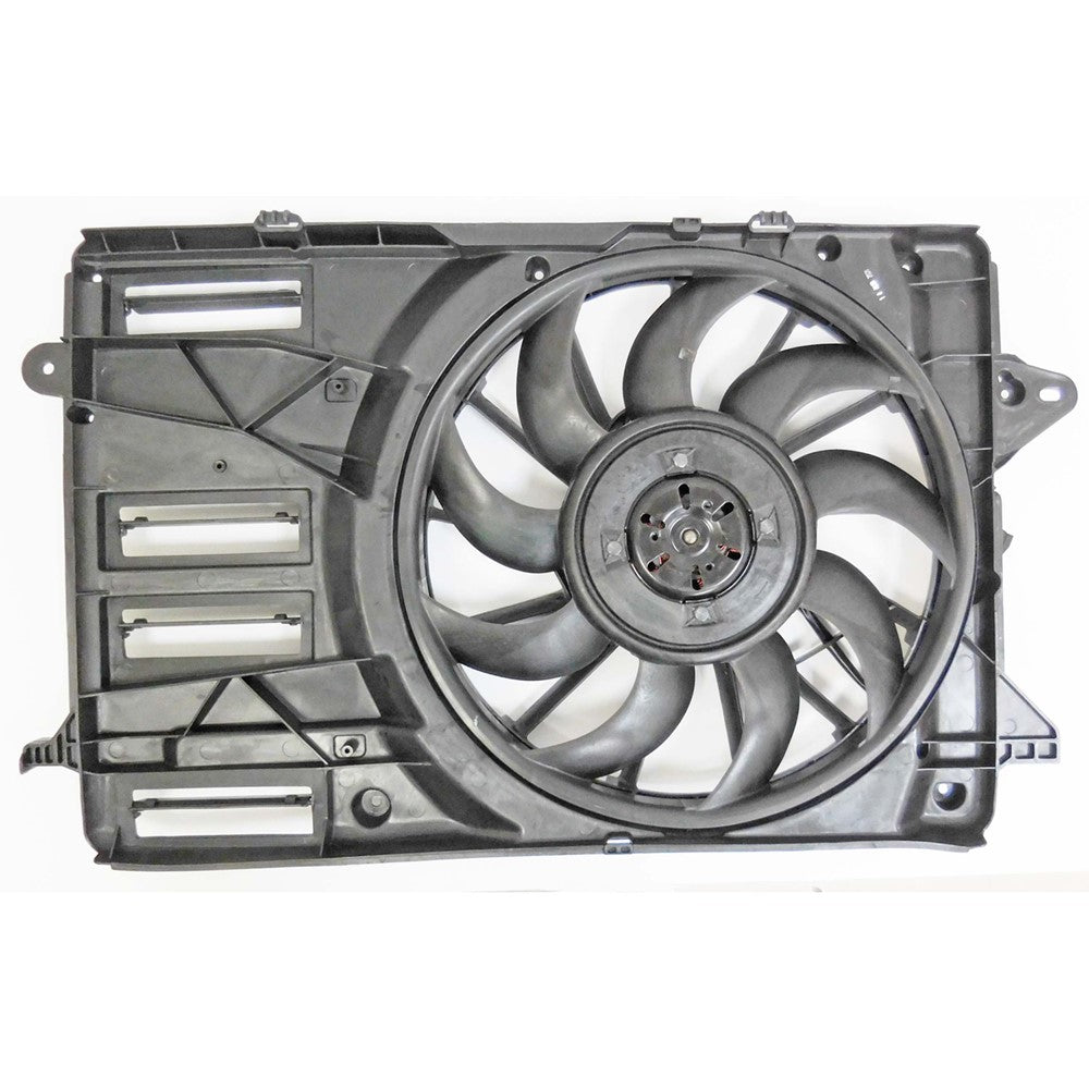 Radiator And Condenser Fan Assembly With One Big Fan 2018-2020 Buick Regal Sportback, Regal Tourx