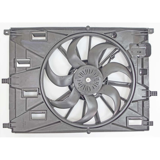 Radiator And Condenser Fan Assembly With One Big Fan 2020-2022 Buick Encore Gx & Chevrolet Trailblazer