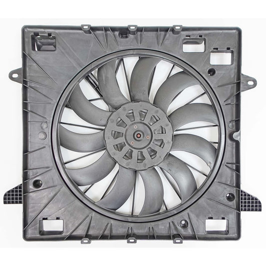 Radiator And Condenser Fan Assembly With One Big Fan 2020-2022 Cadillac Xt5, Xt6 & Chevrolet Blazer & Gmc Acadia