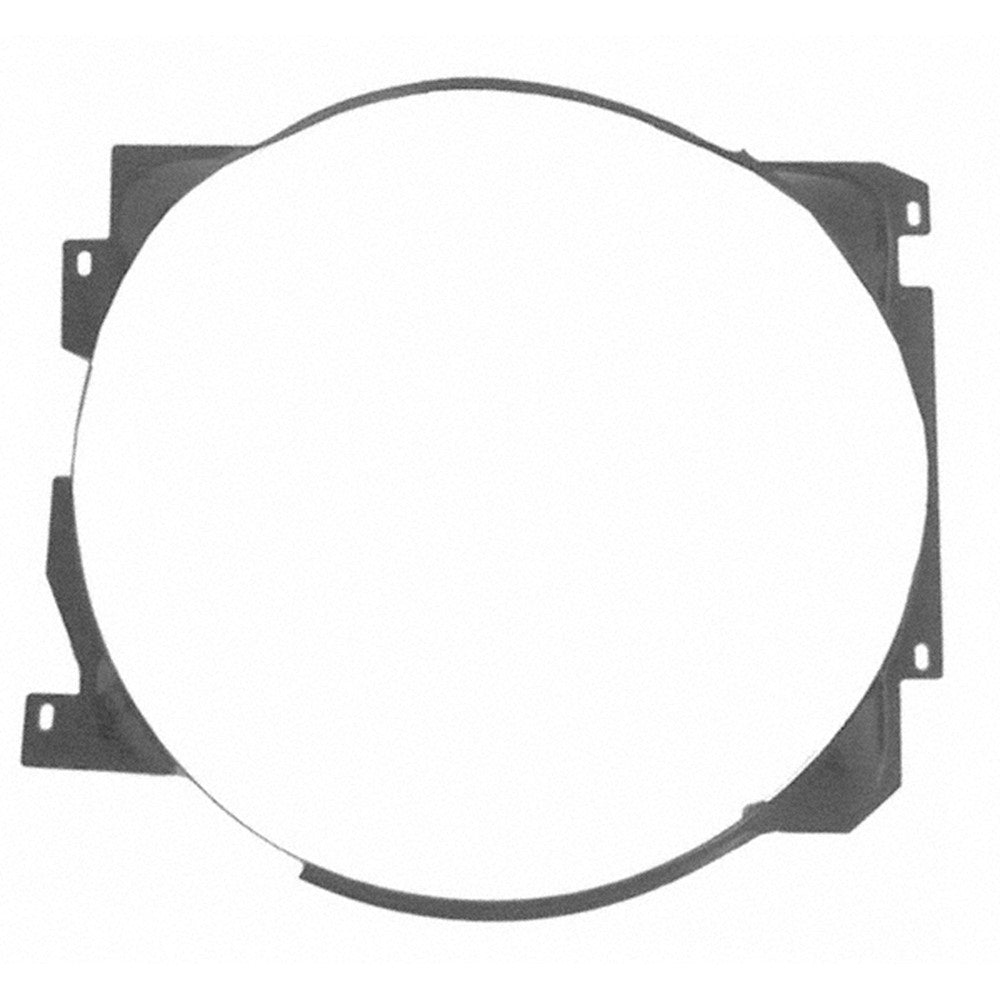 Radiator Fan Shroud For Models With Air Conditioning Or With Heavy