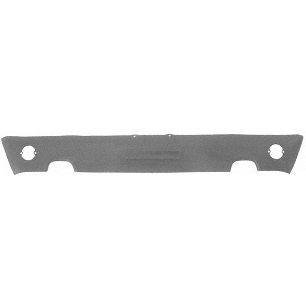 Heavy Gauge Best Quality Rear Valance Panel With Exhaust Holes