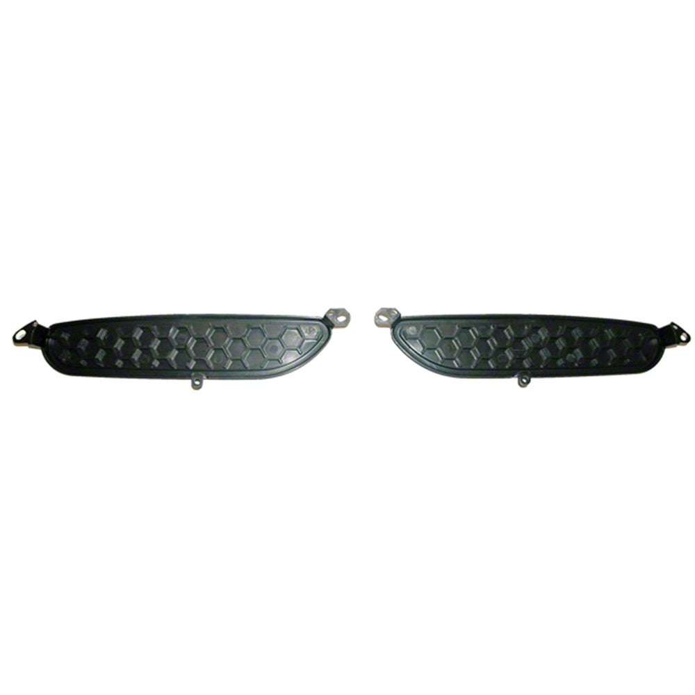 Driver And Passenger Side Pair Of Hood Scoop Grilles for Ford Mustang