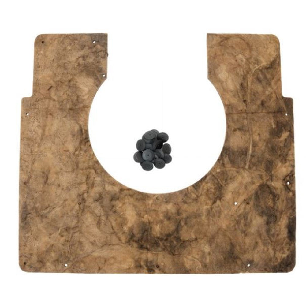 Hood Insulation Pad With Replacement Style Clips For Models With Cowl