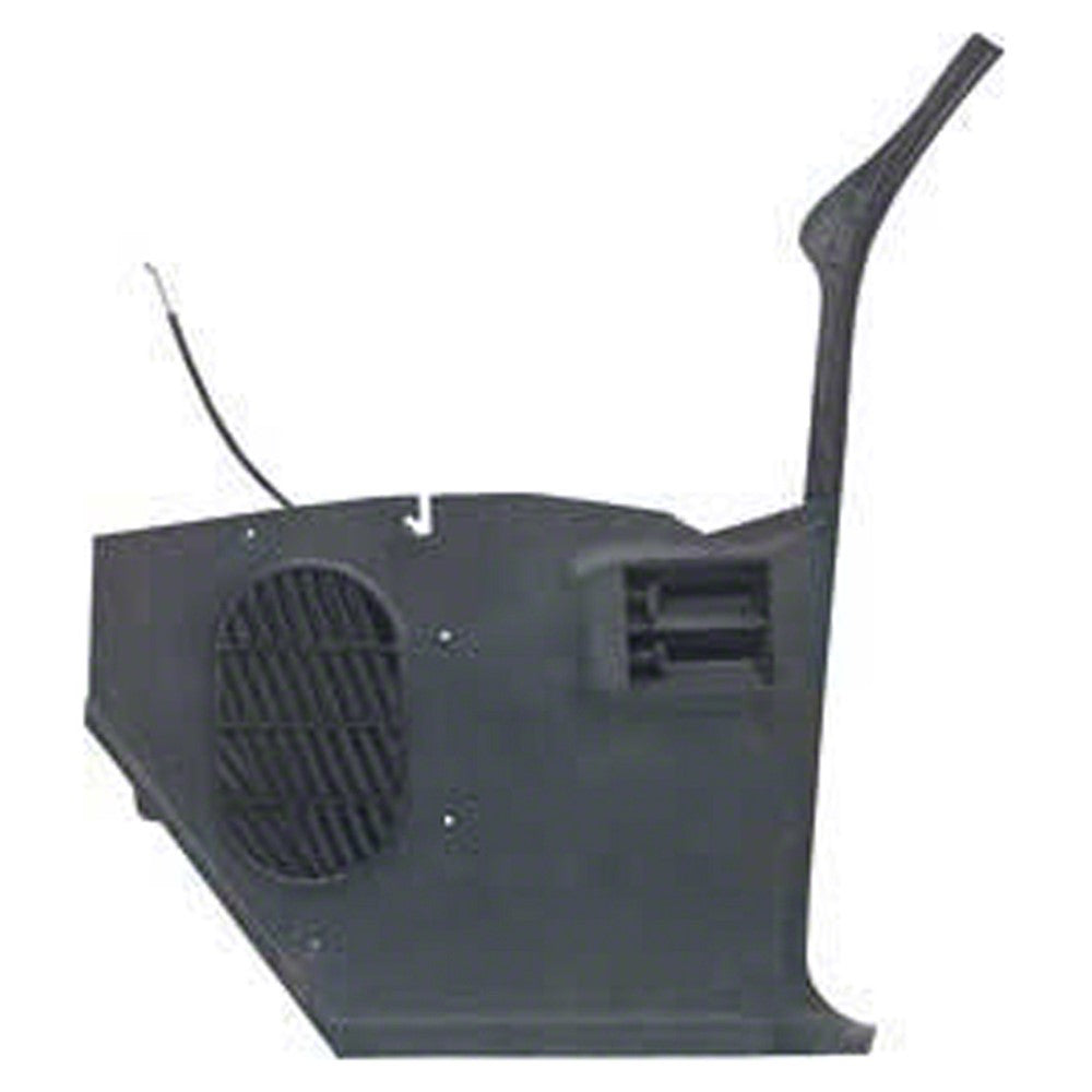 Passenger Side Black Type-2 Kick Panel With Integral Grille For Models