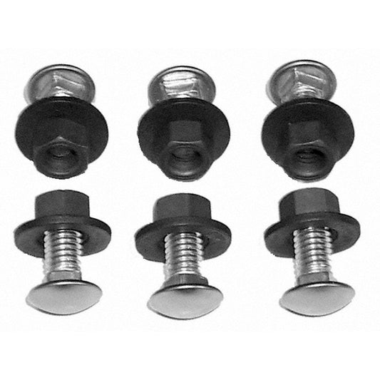 12-Piece Technically Correct Rear Bumper Bolt Set for Chevrolet Camaro