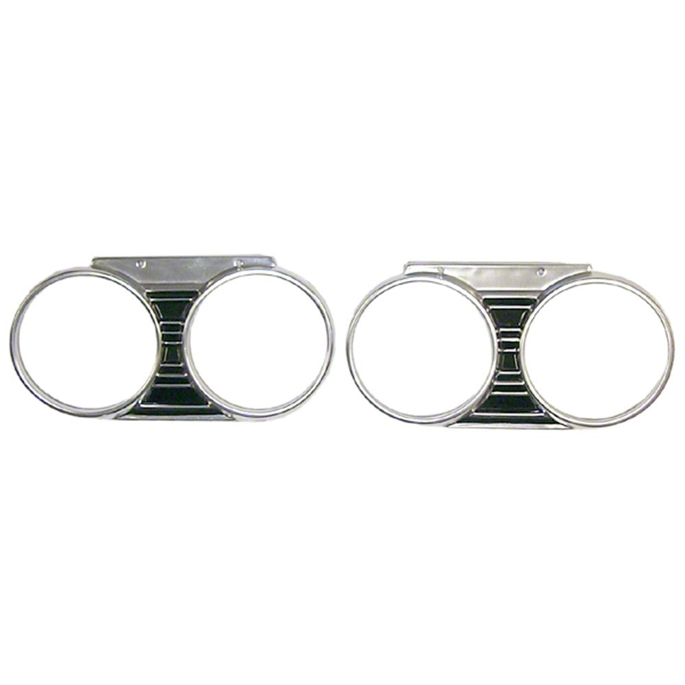 Driver And Passenger Side Pair Of Head Light Bezels for Chevelle