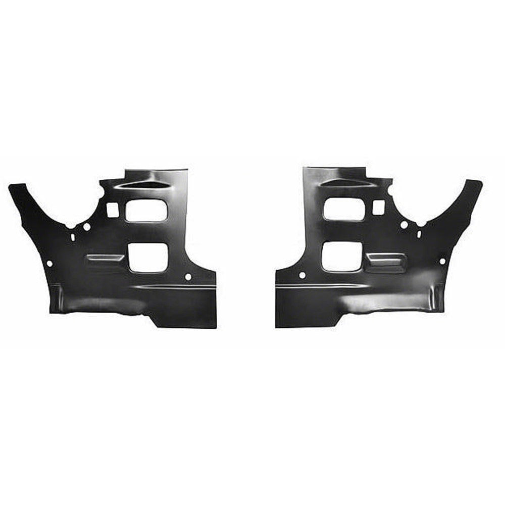 Driver And Passenger Side Pair Of Rocker To Cowl Reinforcements