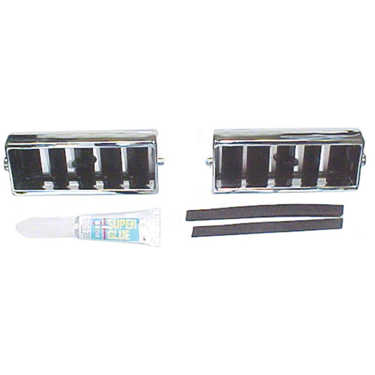 5-Piece Center Deflector Rebuild Kit For Models With Air Conditioning