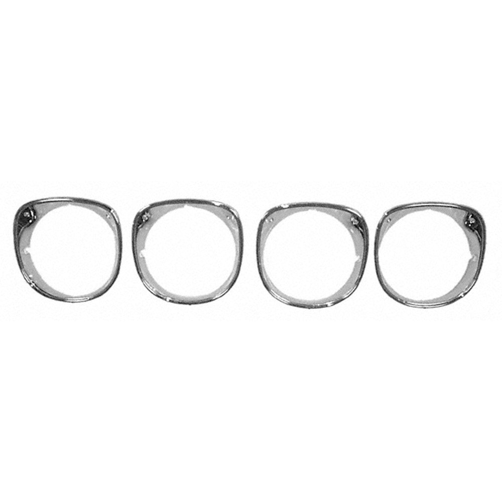 Head Light Bezel Set [4] for Chevrolet Chevelle, Chevrolet El_camino